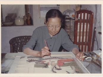 中国现代工笔画传奇人物——王叔晖先生